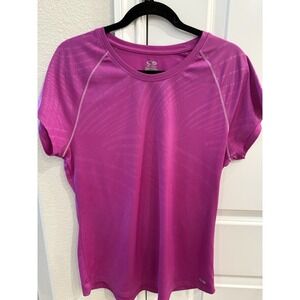 By Champion Womens Purple Fitness Tee,‎ Size XXL